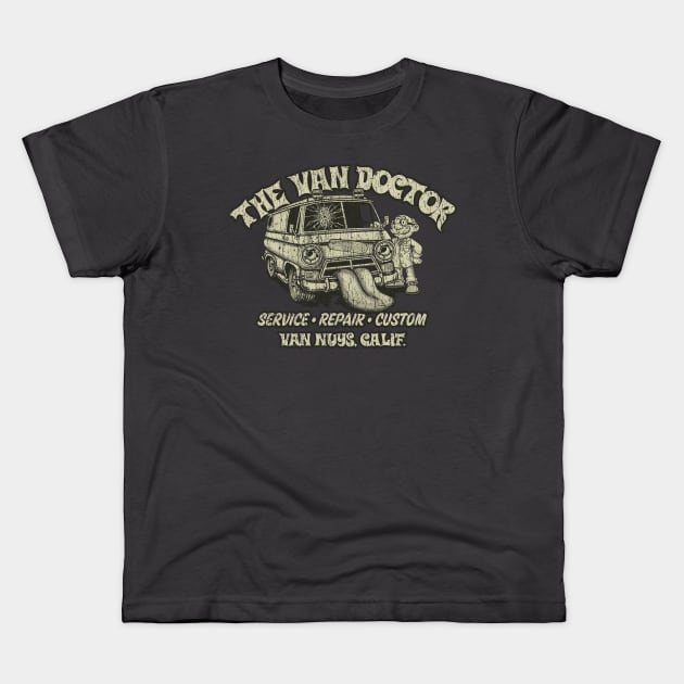 The Van Doctor 1971 Kids T-Shirt by JCD666